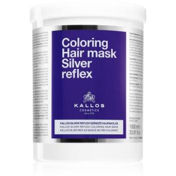 Kallos Silver Reflex маска для волосся для нейтралізації жовтизни 1000 мл - зображення 1