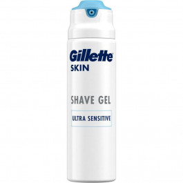 Gillette Гель для гоління  Skin Ultra Sensitive 200 мл (7702018604104)
