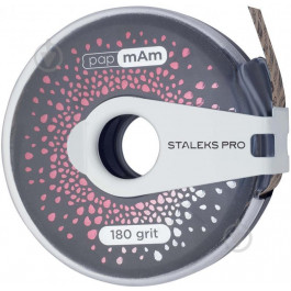 Staleks Pro Сменный файл-лента чехол в пластиковой катушке  PapMam Exclusive 180 грит 6 м (ATClux-180) (48202410