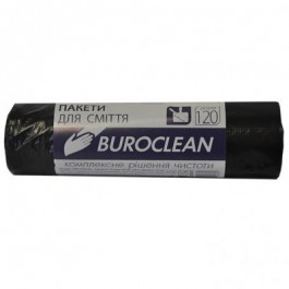 Buroclean Пакети для сміття  чорні 120 л 10 шт. (4823078910660)
