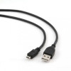 Cablexpert USB 2.0 AM to Micro 5P 1.8m Black (CCP-mUSB2-AMBM-6) - зображення 1