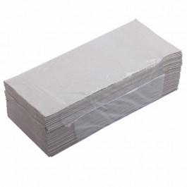 Buroclean Бумажные полотенца Z-образные , 160 шт, серый (10100101)