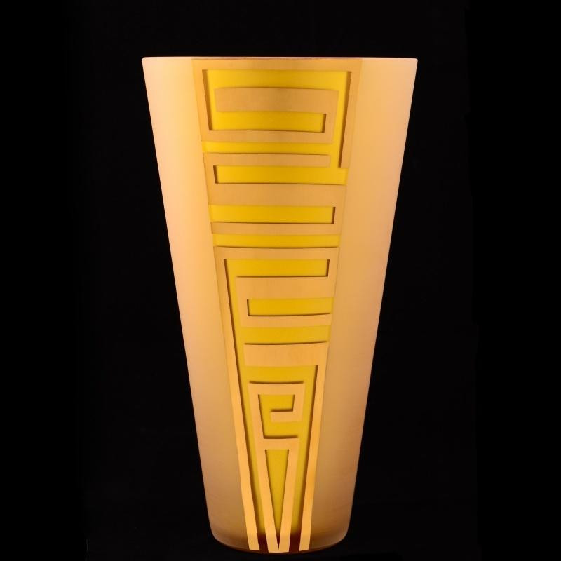 LORA Ваза Saremo Gold 28CM NGD77VASE (H71-027) - зображення 1