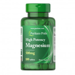   Puritan's Pride Magnesium 500 mg 100 табл