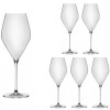 LORA Набір келихів для вина  Мілан 710 мл 6 шт (H50-072-6) - зображення 1
