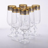 LORA Набір келихів для шампанського  Ніка 180 мл 6 шт (H80-050) - зображення 9