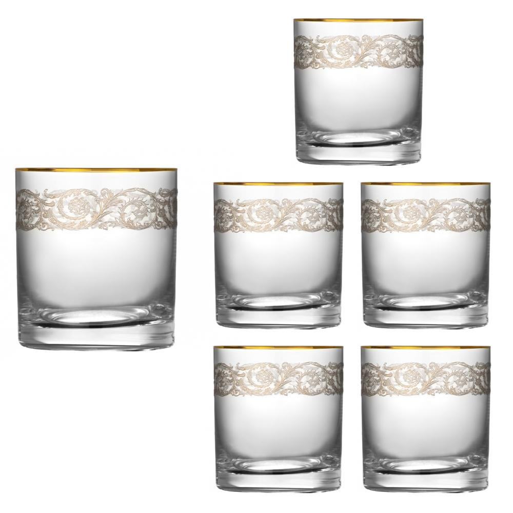 LORA Набір низьких склянок  Лідія 6 шт х 310 мл (H50-024-6) - зображення 1