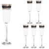 LORA Набір келихів для шампанського  Октава 170 мл 6 шт (H50-016-6) - зображення 1