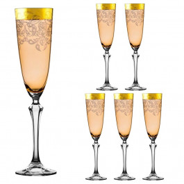 LORA Набор бокалов для шампанского  Марика 200 мл 6 шт (H80-071)