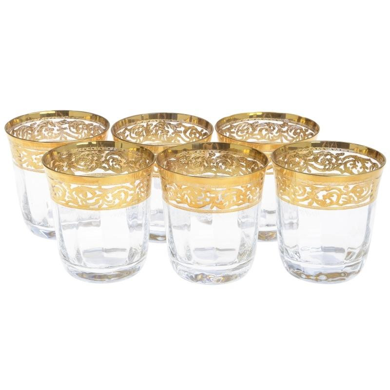LORA Набор низких стаканов Версаль 6 шт х 275 мл (H60-007) - зображення 1