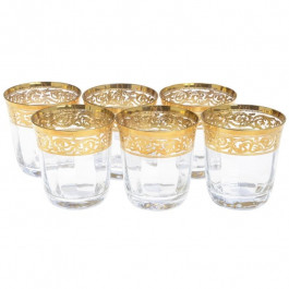 LORA Набор низких стаканов Версаль 6 шт х 275 мл (H60-007)