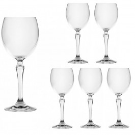 LORA Набор бокалов для вина Камея 260 мл 6 шт (H50-049-6)