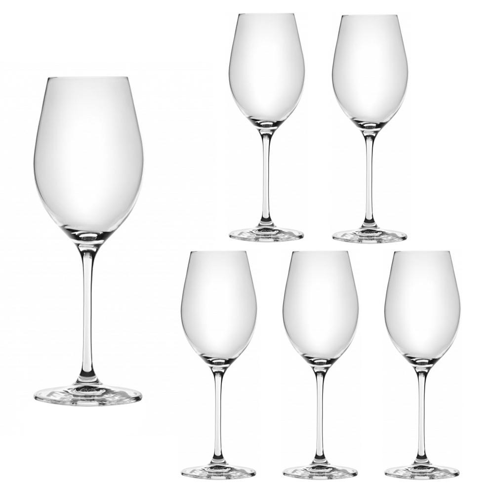 LORA Набор бокалов для вина Инди 370 мл 6 шт (H50-045-6) - зображення 1