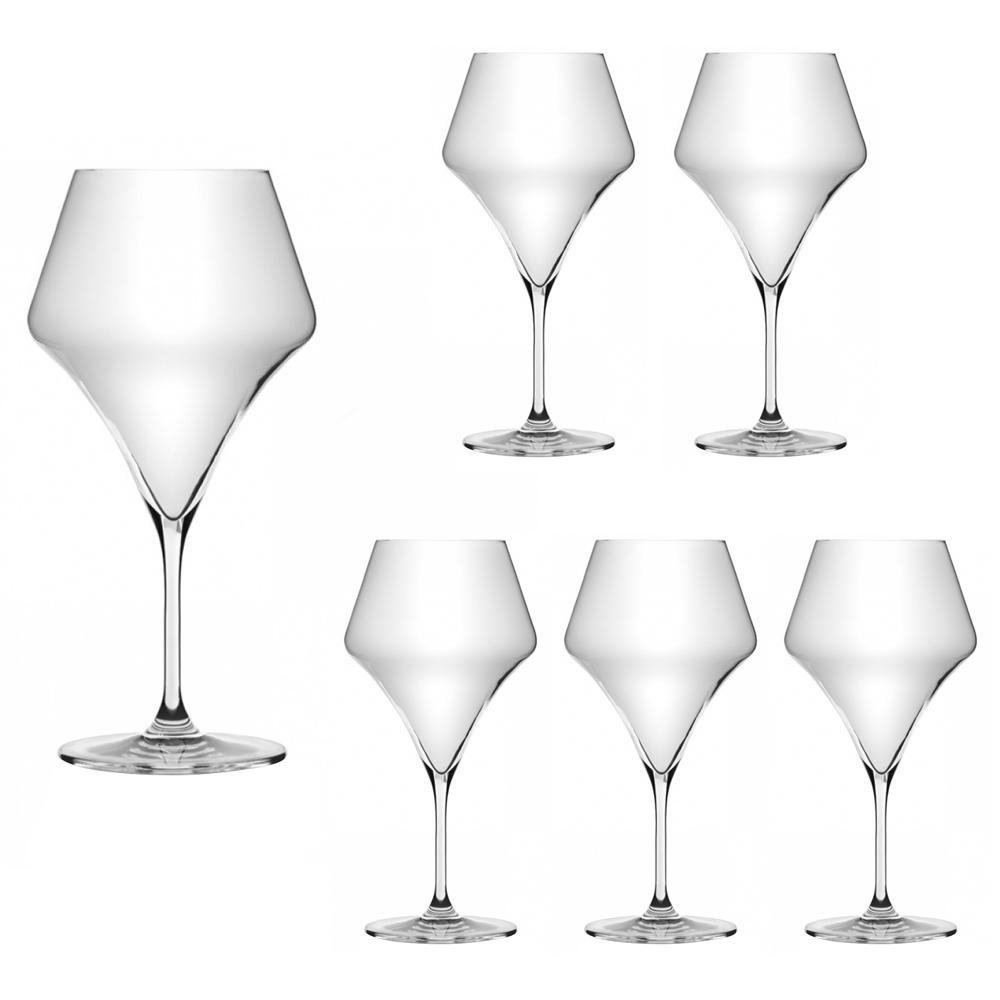 LORA Набор бокалов для вина Хельга 610 мл 6 шт (H50-061-6) - зображення 1
