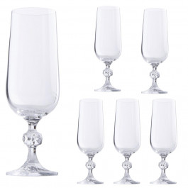 LORA Набор бокалов для шампанского Гестия 180 мл 6 шт (H80-012)