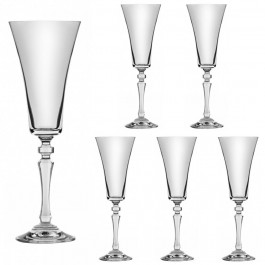 LORA Набор бокалов для шампанского Франческа 190 мл 6 шт (H50-067-6)