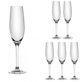 LORA Набор бокалов для шампанского Лорен 210 мл 6 шт (H50-005-6)