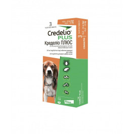 Elanco Таблетки  Кределіо Плюс для собак масою тіла більше 5.5 – 11 кг 3 шт (CA5482003GN)