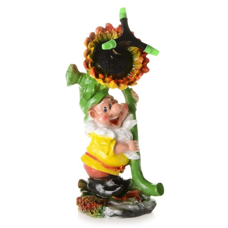 Brille Садова фігурка Гном поливайка з соняшником (YL1465) - зображення 1