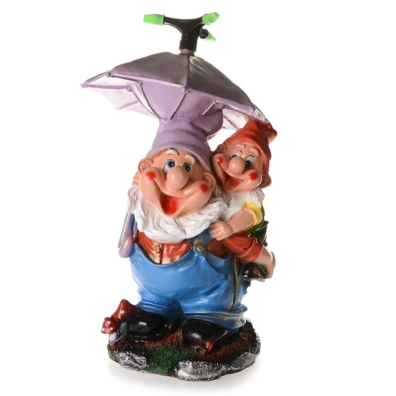 Brille Садова фігурка Гном поливайка з парасолькою (YL1463) - зображення 1