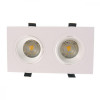 Brille Точечный светильник HDL-DT 95/2 GU5.3 WH (36-286) - зображення 3