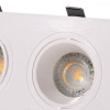 Brille Точечный светильник HDL-DT 95/2 GU5.3 WH (36-286) - зображення 7