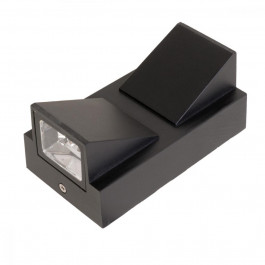   Brille AL-224/2х3W WW COB LED IP65 BK подсветка (34-328)