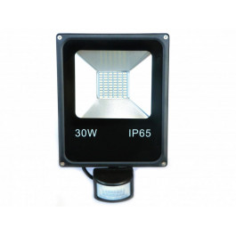 Brille Прожектор светодиодный с датчиком движения HL-12P/30W LED NW IP65 (L123-019)