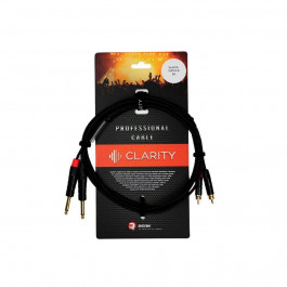   Clarity 2xJACK-2xRCA-B/3m