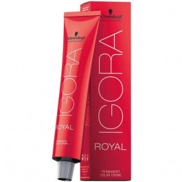   Schwarzkopf Крем-краска для волос  Igora Royal Permanent Color Creme 6-4 Темно-русый бежевый, 60 мл