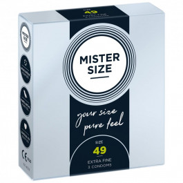 Mister Size pure feel - 49 (3 шт) (SO8033)