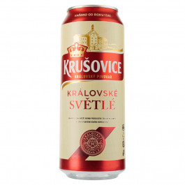 Krusovice Пиво  Svetle світло фільтроване 4.2%, 0.5 л (4820046962164)
