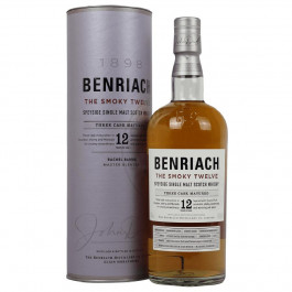 BenRiach Віскі  The Smoky Twelve 12yo Single Malt Scotch Whisky, у тубусі, 46%, 0,7 л (Q0333) (5060716140259)