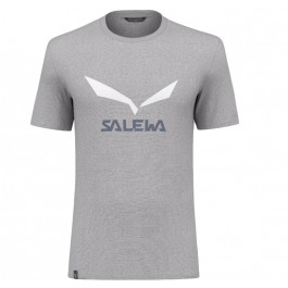Salewa Футболка  Solidlogo Dri-Release M S/S Grey heather grey (013.002.9069) XXL