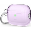 Elago Clear Hang Case Lavender for Airpods Pro 2nd Gen (EAPP2CL-HANG-LV) - зображення 1