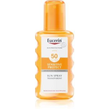 Eucerin Sun Sensitive Protect захисний спрей для засмаги SPF 50 200 мл - зображення 1