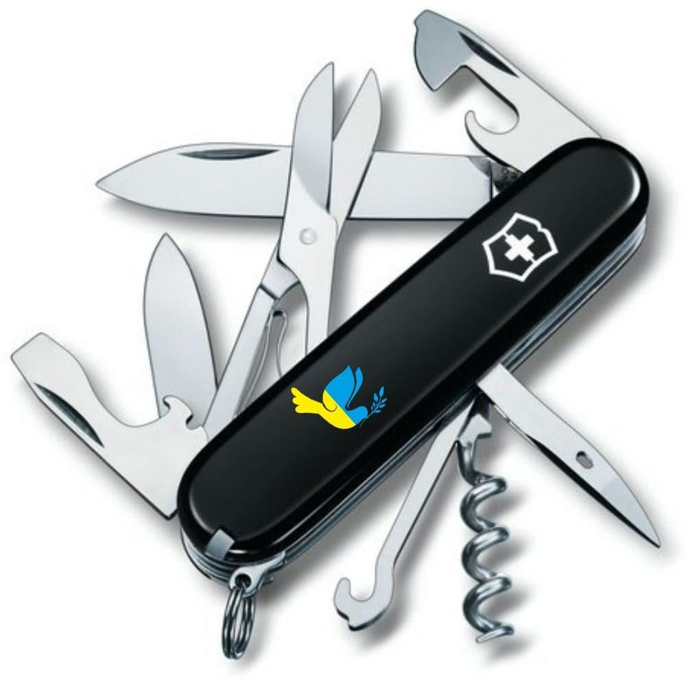 Victorinox Climber Ukraine "Голуб Світу синьо-жовтий" 1.3703.3_T1036u - зображення 1