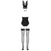 Obsessive Bunny Costume S / M, Black, S/M (410709) - зображення 2