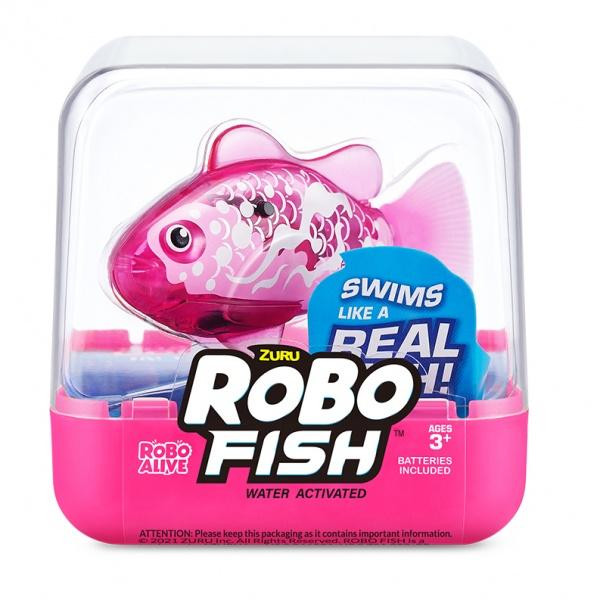 Zuru Pets Robo Alive S3 Роборибка рожевий (7191-6) - зображення 1