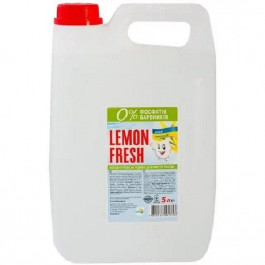 Sensua Жидкость для мытья посуды Lemon Fresh Прозрачный без фосфатов 5 л (4820167001353)