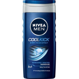 Nivea Гель для душу  MEN Cool Kick 250 мл (4005808196531/4006000009339)