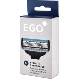   EGO SHAVING CLUB Змінні картриджі  Refills, 4 шт.