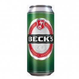 Beck's Пиво  світле 5%, 0,5 л (4820034920879)