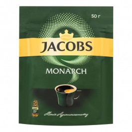Jacobs Monarch растворимый 50 г пакет (4820206290106)