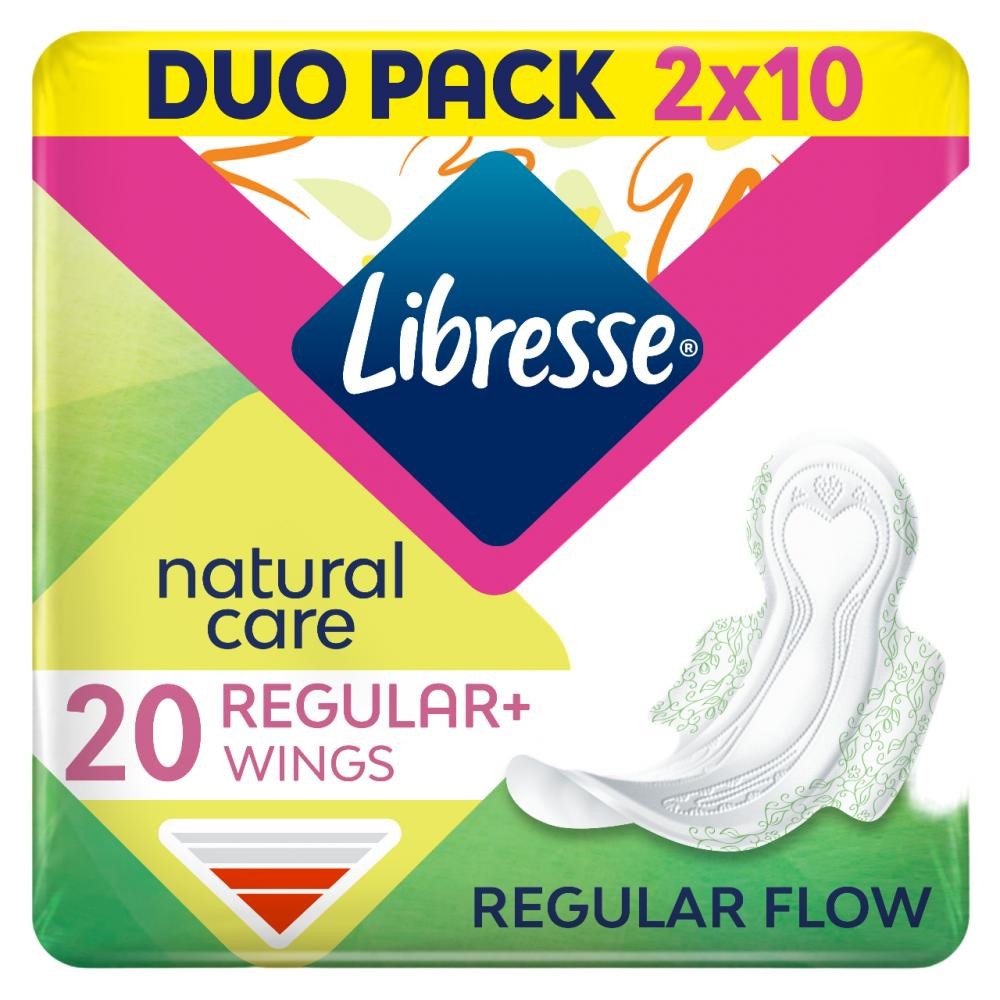 Libresse Гігієнічні прокладки  Natural Care Normal 20 шт. (9900) - зображення 1