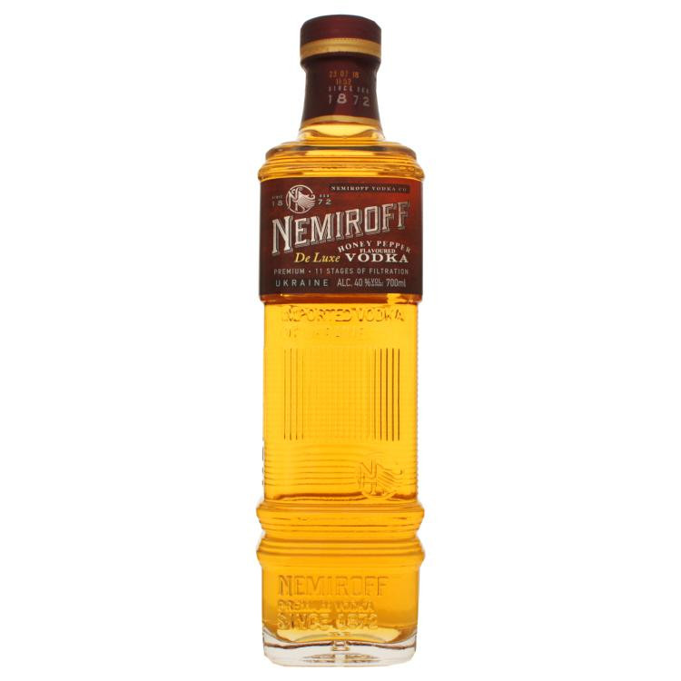 Nemiroff Водка Honey Pepper De Luxe 0.7 л 40% (4820181425005) - зображення 1