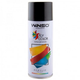 Winso Фарба акрилова, Spray 450ml, чорний матовий (MATT BLACK/RAL9005)