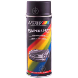 MOTIP Motip Bumperspray Эмаль аэрозольная для бампера автомобиля Черная, 400мл (04073)