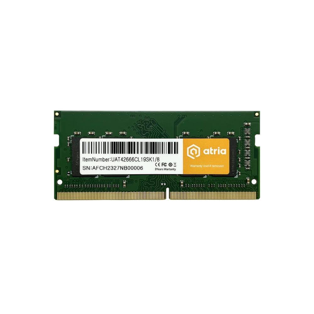 ATRIA 8 GB SO-DIMM DDR4 2666 MHz (UAT42666CL19SK1/8) - зображення 1