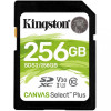 Kingston 256 GB SDXC Class 10 UHS-I U3 Canvas Select Plus SDS2/256GB - зображення 1